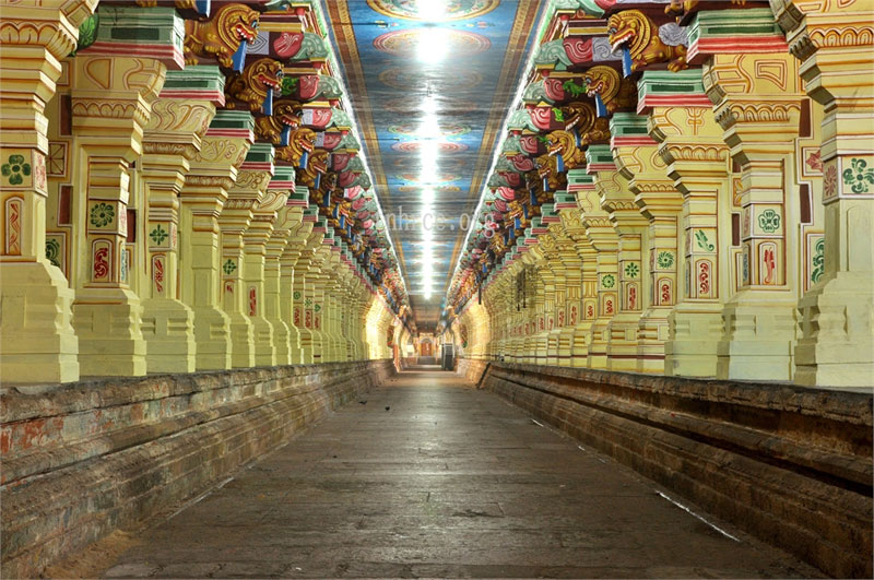 Rameshwaram Temple Corridor
