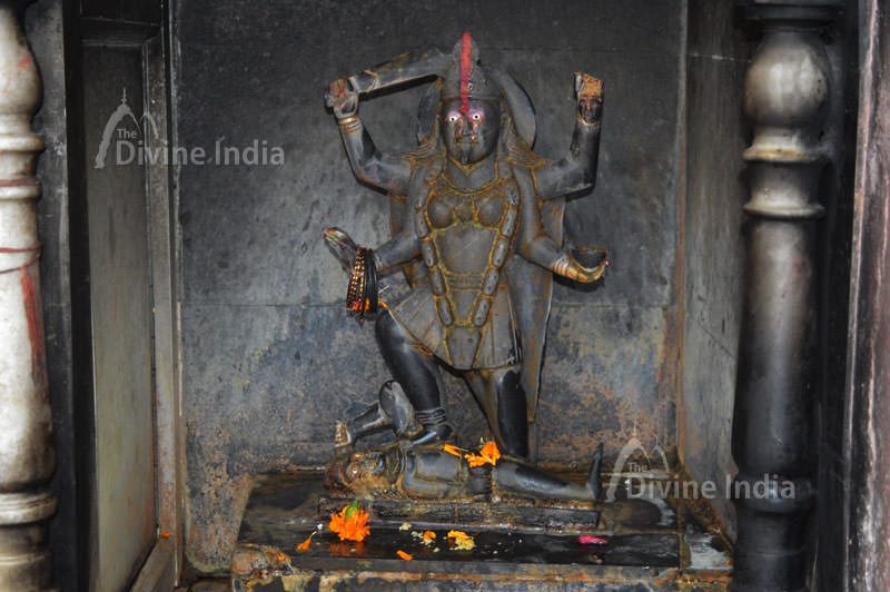Sculpture of Maa Kali at Dudhewshar Nath Temple