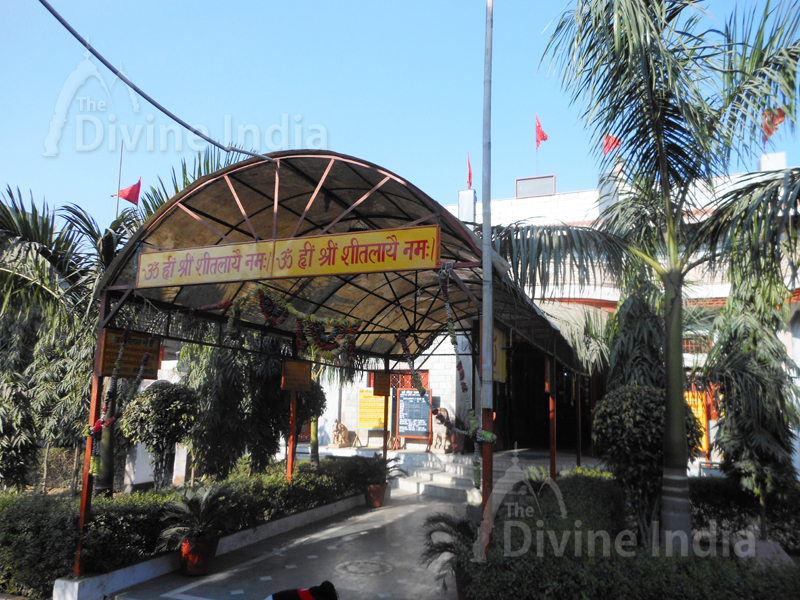 Sheetla Mata Temple Entrance Gate at Moksha Dham Temple