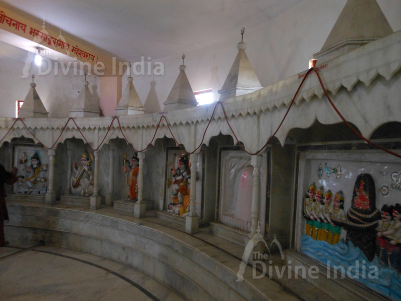 Shiva Sculptures at Moksha Dham Temple