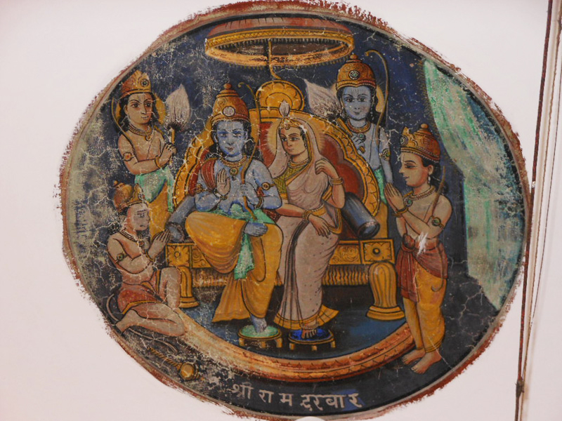 Shir Ram Darbar beautiful painting