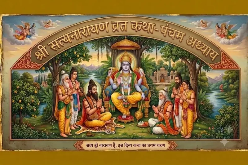 Shri Satyanarayan Vrat Katha - Fifth Chapter