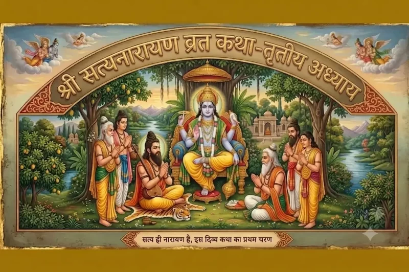 Shri Satyanarayan Vrat Katha - Third Chapter