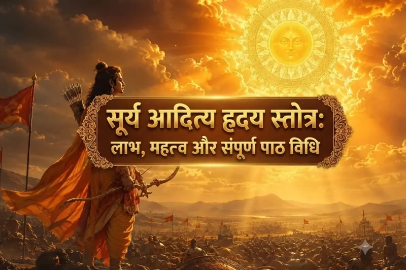 सूर्य आदित्य हृदय स्तोत्र: लाभ, महत्व और संपूर्ण पाठ विधि