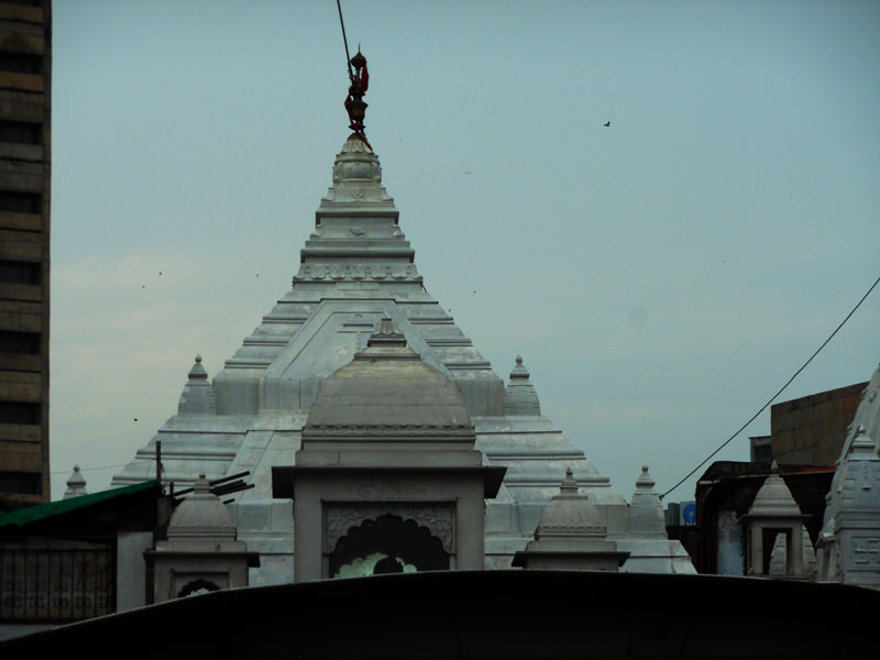 Top of Hanuman Temple at Connaught Place
