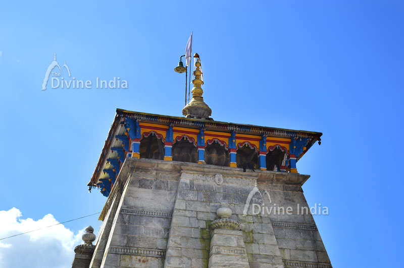 Top of the Kedarnath Mandir