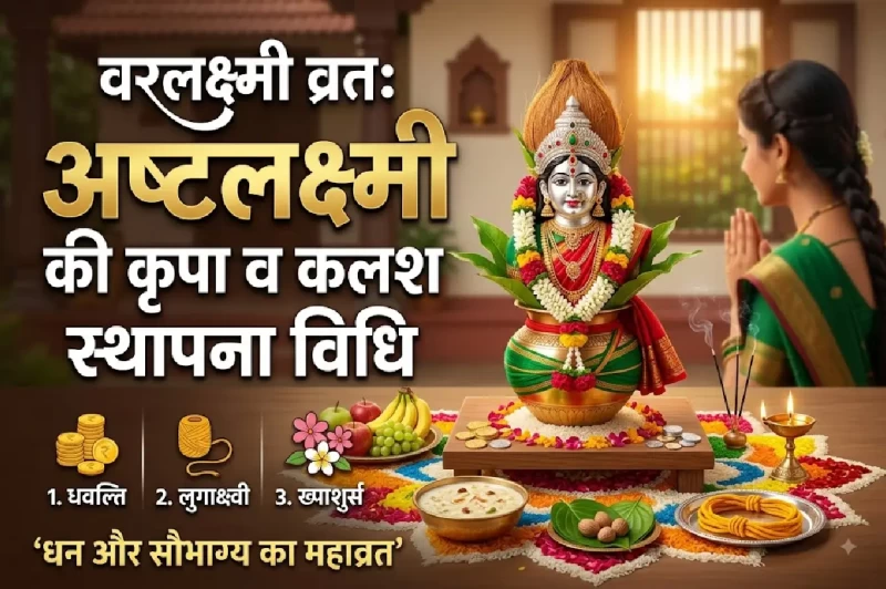 Varalakshmi Vrat 2026: Seek the Blessings of 'Ashtalakshmi' this Sawan for Eternal Wealth and Happiness