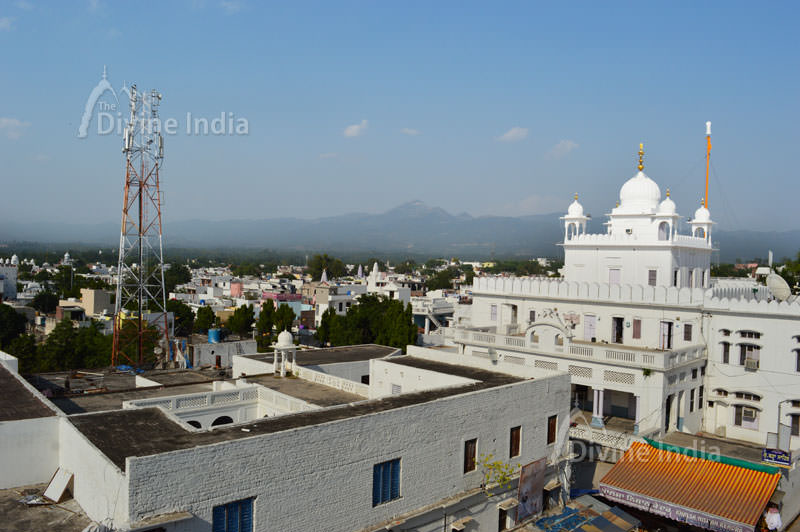 view of naina devi hill at anandpur sabhi gurdwara