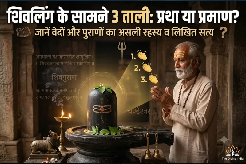 शिवलिंग के सामने 3 ताली बजाना: परंपरा, लोकमान्यता या शास्त्रीय विधान? जानें क्या कहते हैं वेद और पुराण