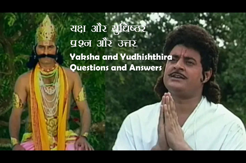 Mahabharat - Yaksha and Yudhishthira Questions and Answers | Yaksha ...