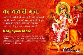 Sixth day of Navratri - Katyayani Devi