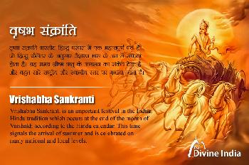 Vrishabha Sankranti 2026 Vrishabha Sankranti 2026