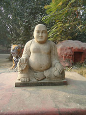 Buddha Lama Sculpture