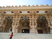 Entry Gate Lakshmi Vinayak Mandir, Chattarpur Temple