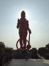 Lord Hanuman, Chattarpur Temple