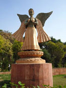 fairy sculpture, Chattarpur Temple