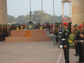 The Shrine of the Amar Jawan Jyoti, India Gate