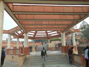 step for going iskcon temple