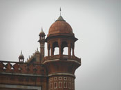 Minar top close look at safdarjung tomb