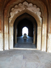 other view Cenotaph inside Safdarjung Tomb