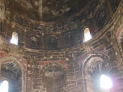 Inside of Bara Gumbad tomb Lodhi Gardens, New Delhi