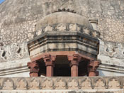 Dome surmounted with lotus crest and kangura/merlon pattern edging, Lodi Garden