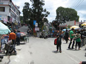 Mall Road at Mussoorie