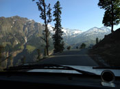 Roads in Manali Himachal India