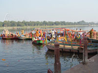 very long saree for Yamuna to wear for her birthday celebration
