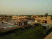Aerial View Sardar Balaji Temple