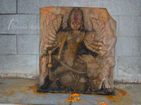 Ancient Sculpture of Maa Durga at Dudhewshar Nath Temple