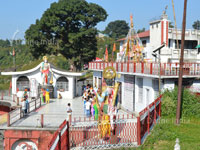 Back side view of chintpurin temple