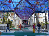 Beautiful Entry Gate of Gurudwara Paonta Sahib