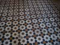 Beautiful floor design at suraj bhawan deeg palace