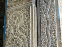 Beautiful wall pillar design