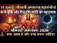 भौमवती अमावस्या 2026: 14 जुलाई को है महासंयोग 'भौमवती अमावस्या', कर्ज मुक्ति और पितृ दोष से राहत के लिए करें ये काम