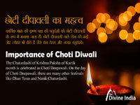 Importance of Choti Diwali 2024