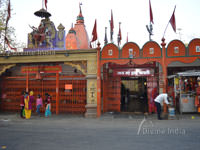 beautiful temple of goddess Daat Kali mata