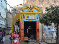 Dakshin Mukhi Hanuman Temple near of Vishram Ghat, Mathura