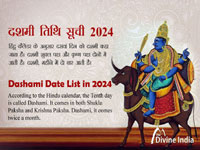 Dashami Tithi in 2024