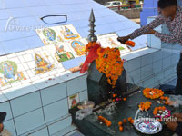 Devotee Offer Liquor to Lord Kesavmal Bawali