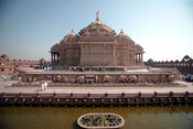 Back side view of Akshardham Temple