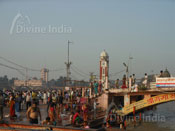 The Ganga River Har ki Pauri- Haridwar