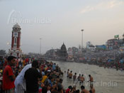 The Ganga River Har ki Pauri- Haridwar