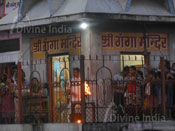 The Ganga temple haridwar evening arati