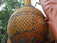 Giant Hanuman Gada at 108 Feet Hanuman Temple