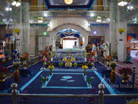 Guru Granth Sahib at Gurudwara Paonta Sahib