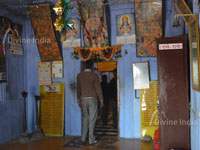 Hanuman Temple inside at deeg palace