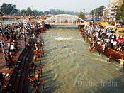 Har Ki Pauri Ghat Ganga Temple at Haridwar