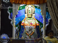 Idol of shri khatu shayam ji at Shri Laxmi Narayan baikunth dham Mandir